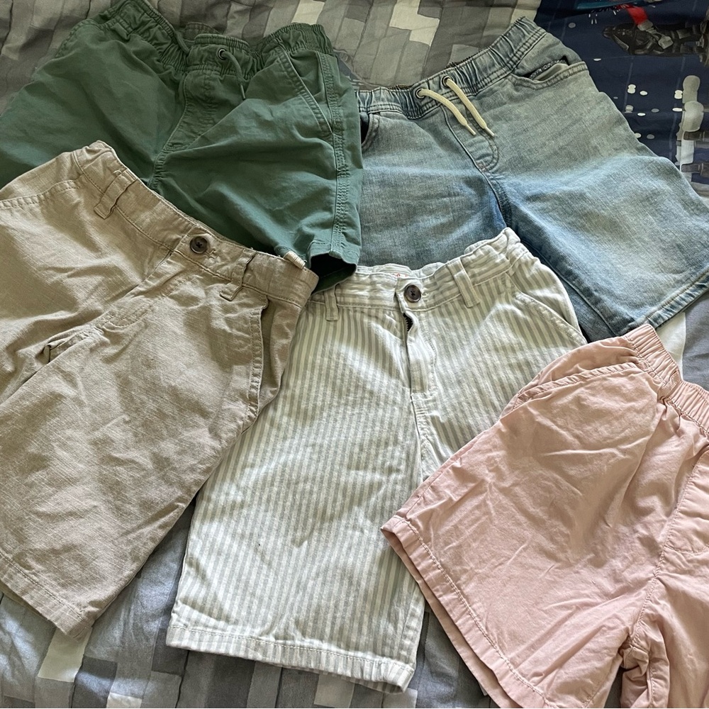 Cat & Jack Kids Casual Shorts - Green, Blue, Beige, Pink